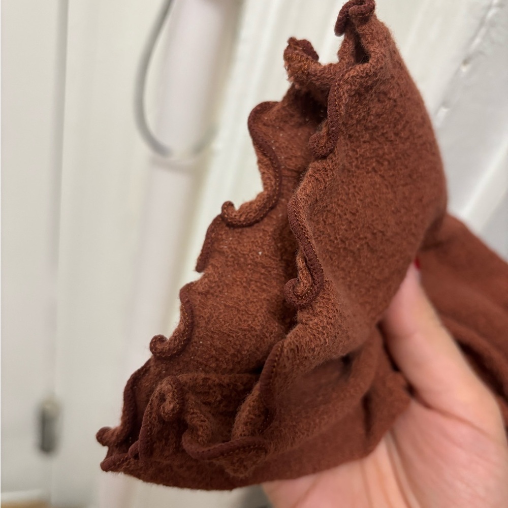 Madewell Texture & Thread Ruffled Mockneck Top - Picture 5 of 5